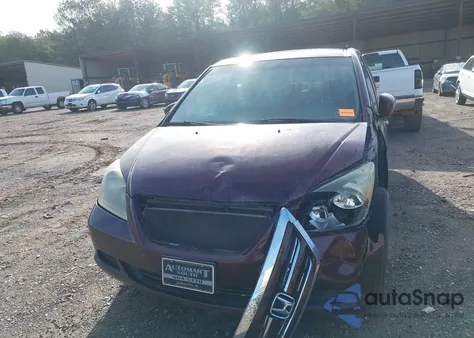 2007 Honda Odyssey Ex-L z USA, uszkodzony, nr VIN 5FNRL38687B462438